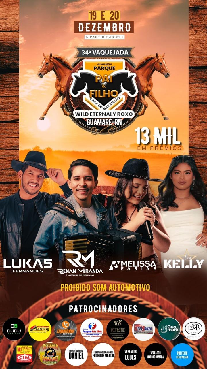 VAQUEJADA EM MANGUE SECO EM GUAMARÉ RN