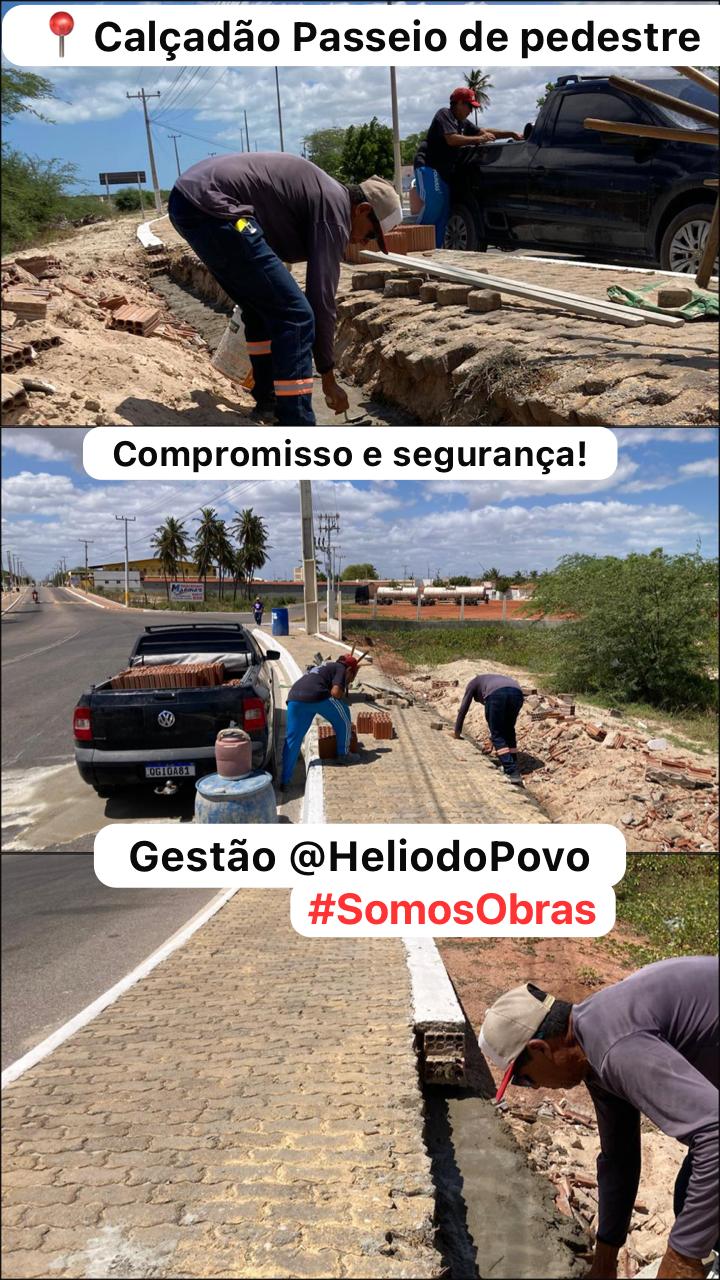 gestão do prefeito Hélio do Povo segue firme no cuidado com a cidade.