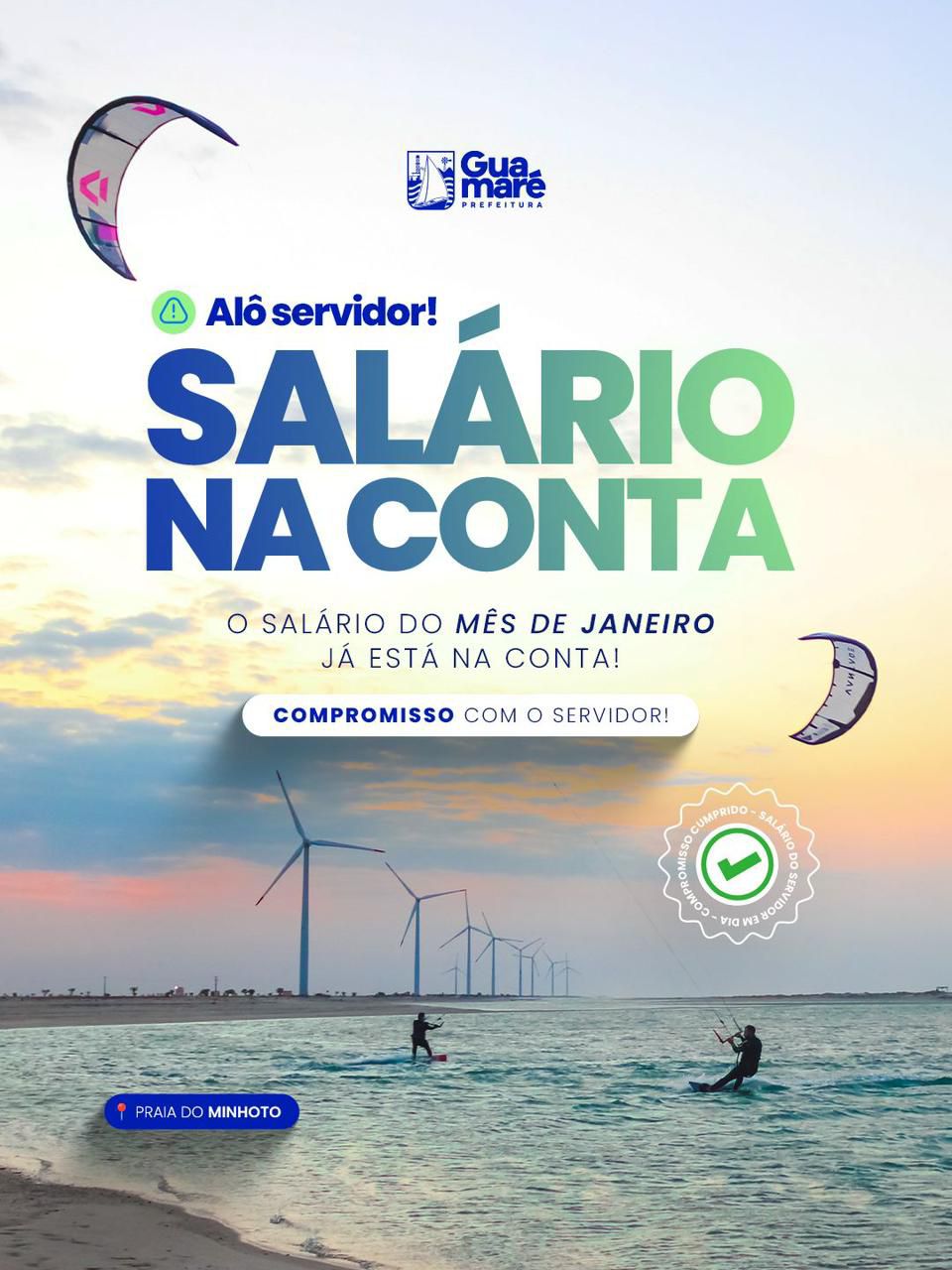 ​Atenção, servidor! Sextou com S de Salário na conta