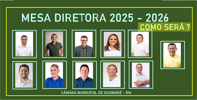 SERÁ QUE O NOVO PRESIDENTE DA CAMARA DE GUAMARÉ VAI SER ELEITO PELO CONSENSO ?