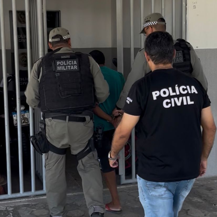 AÇÃO CONJUNTA EM MACAU: SUSPEITO DE VIOLÊNCIA DOMÉSTICA É PRESO