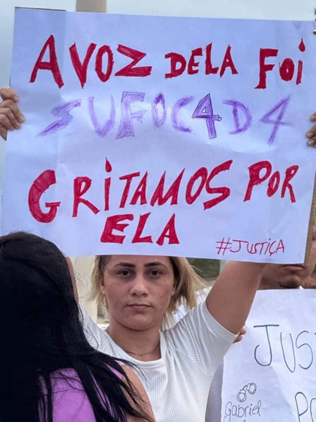 Guamaré parou para a Caminhada por Justiça em favor de Geiza. A mobilização reuniu moradores, familiares