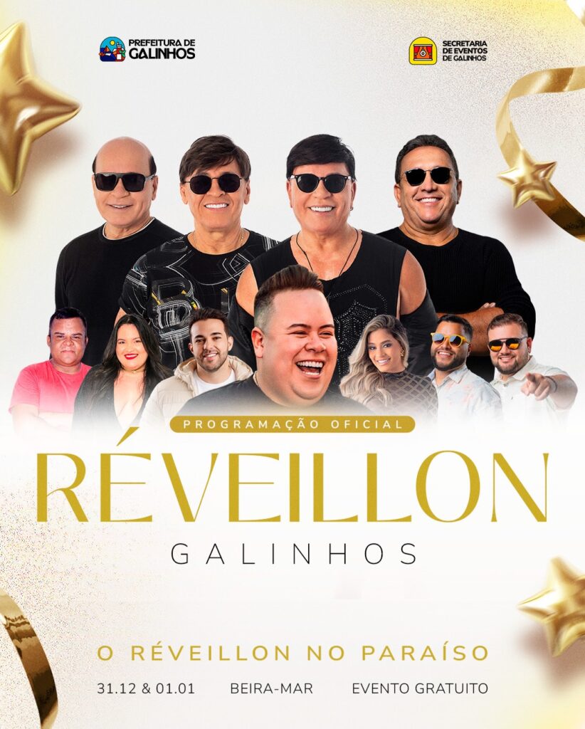 CELEBRE A CHEGADA DO NOVO ANO NO PARAÍSO DE GALINHOS