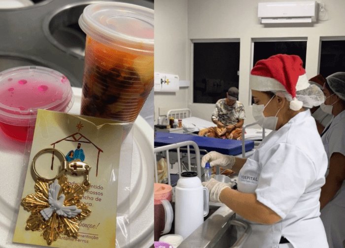 Macau: Hospital Antônio Ferraz oferece ceia na noite de Natal para pacientes internados