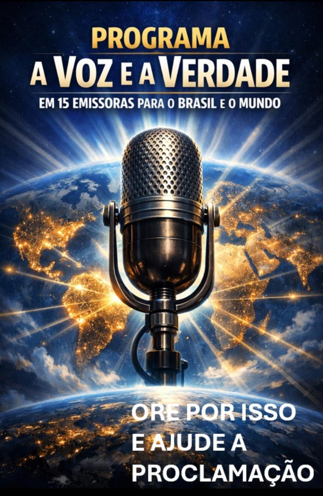 programa A Voz e A Verdade, todos os dias