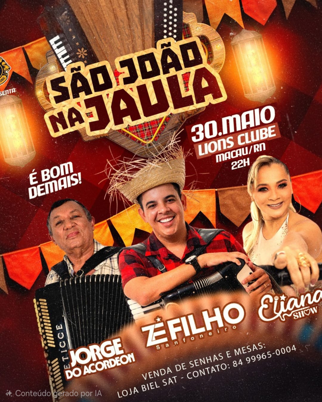 Forró, tradição e muita animação: ‘São João na Jaula’ promete agitar a capital do sal com grande festa junina no Lions Clube