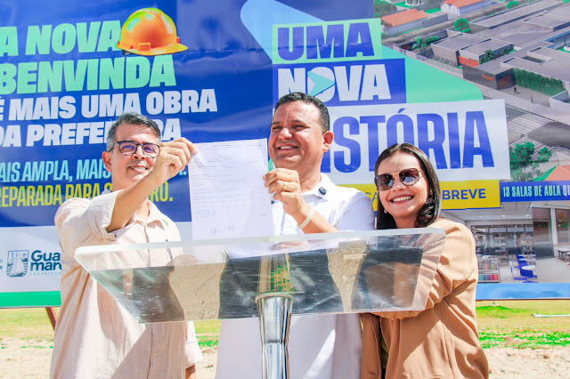 Guamaré: Nova Escola Benvinda Nunes Teixeira terá investimento de R$ 8,7 milhões