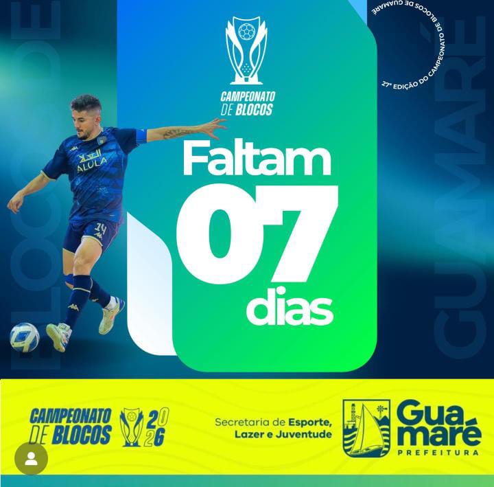 O Campeonato de Blocos está chegando e a ansiedade já começa a bater!