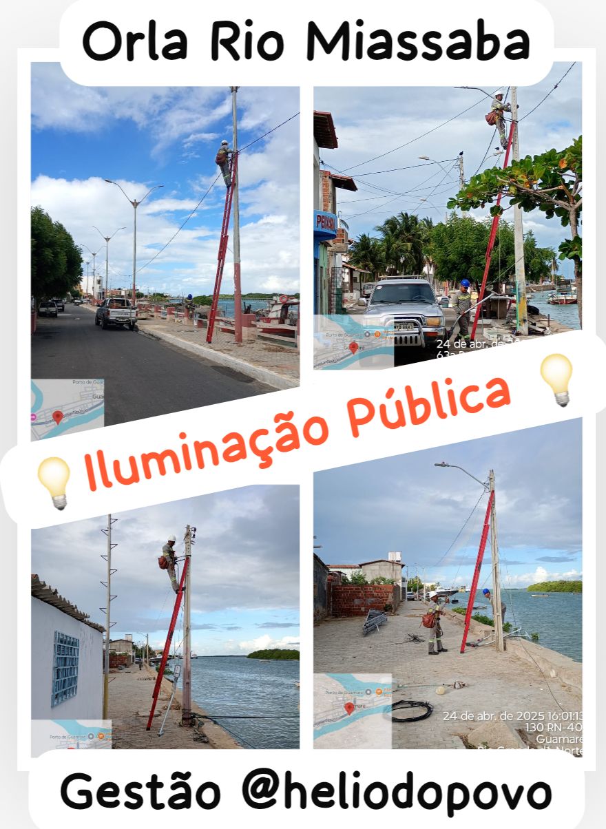 ​ILUMINAÇÃO PÚBLICA   Gestão @heliodopovo
