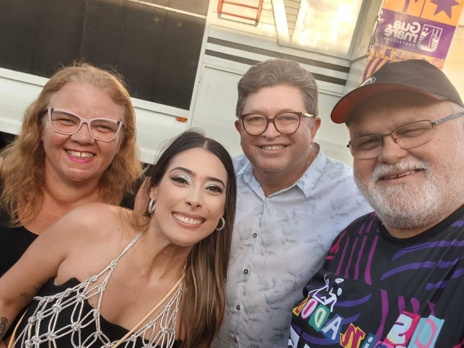 Guamaré: Secretaria de Turismo do RN, e o prefeito de Jandaira visitam a cidade do Ouro Negro nesta segunda de carnaval