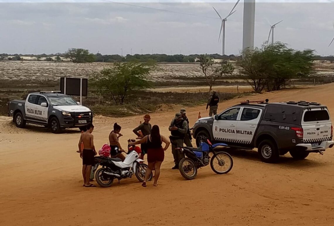 POLÍCIA MILITAR REFORÇA O POLICIAMENTO NA OPERAÇÃO VERÃO EM GUAMARÉ