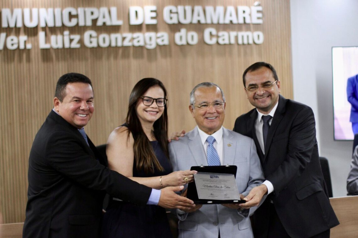 CÂMARA DE GUAMARÉ REALIZA SESSÃO SOLENE EM HOMENAGEM AOS 60 ANOS DA ASSEMBLEIA DE DEUS EM BAIXA DO MEIO