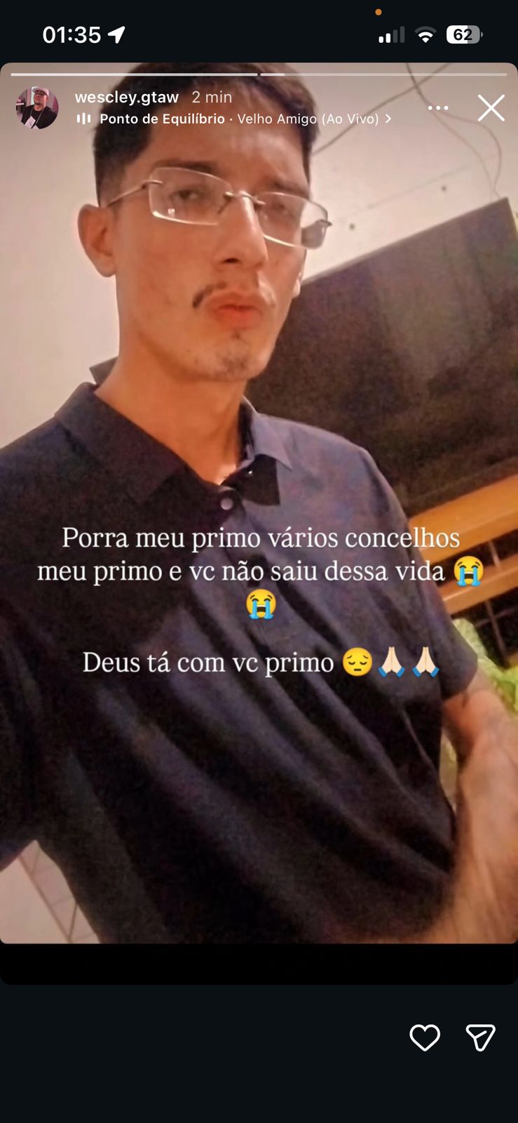 Homem conhecido como “cego” é executado a tiros em Macau/RN
