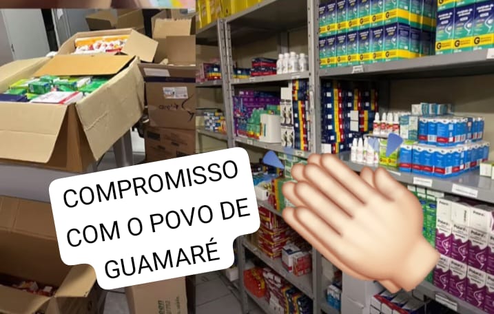 Farmácia abastecida voltando Guamaré RN
