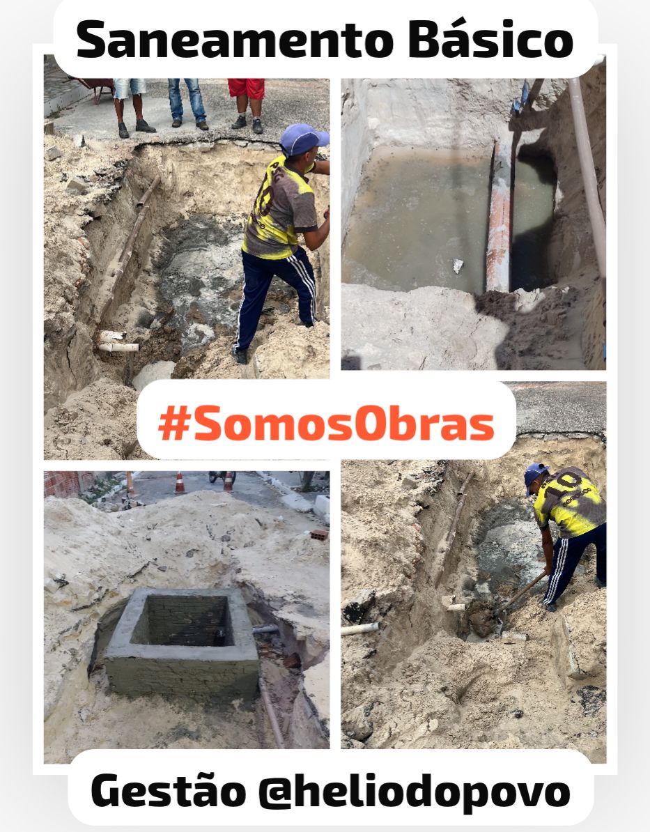 ​SANEAMENTO BÁSICO    Gestão @heliodopovo