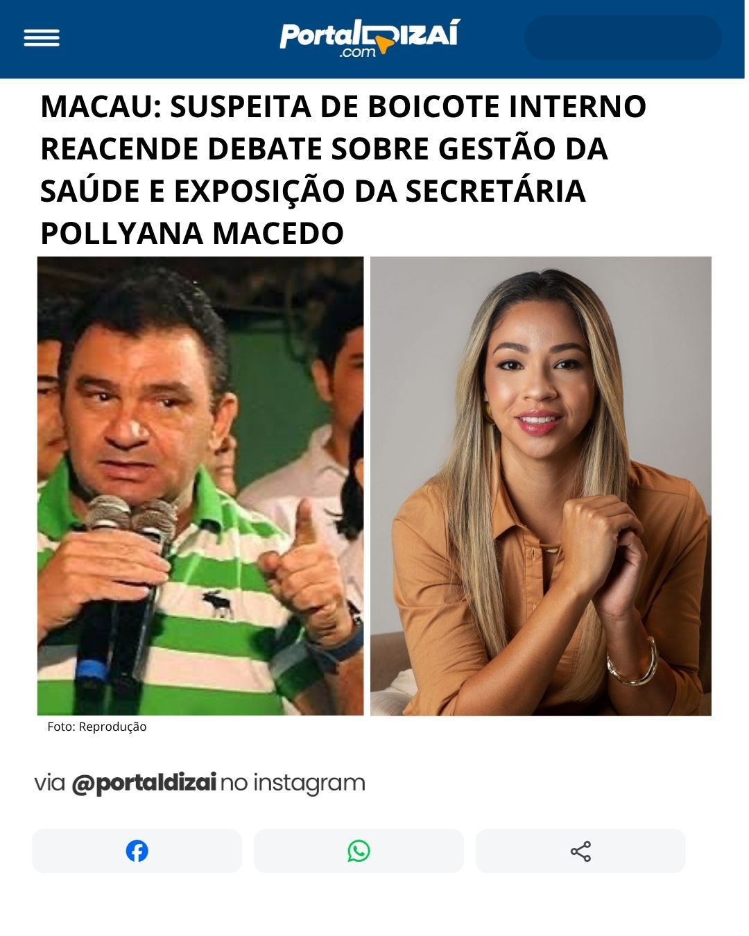 🔥 MAIS UMA DO CENÁRIO POLÍTICO DE MACAU